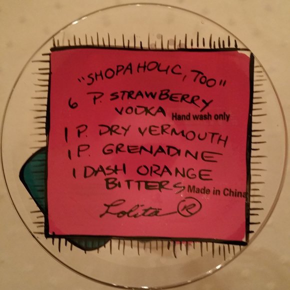 Lolita “Shopaholic Too” the Martini Collection NWT - Picture 4 of 6